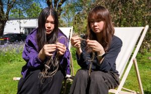 Students get hands-on with sustainable linen production