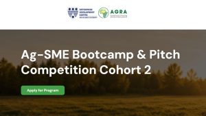 AG-SME Bootcamp & Pitch Competitors 2026 For Nigerians|1m Grant with Full Sponsorship